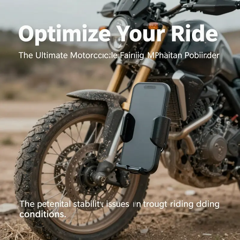 Integrating modern design with functionality for phone holders in motorcycle fairings.