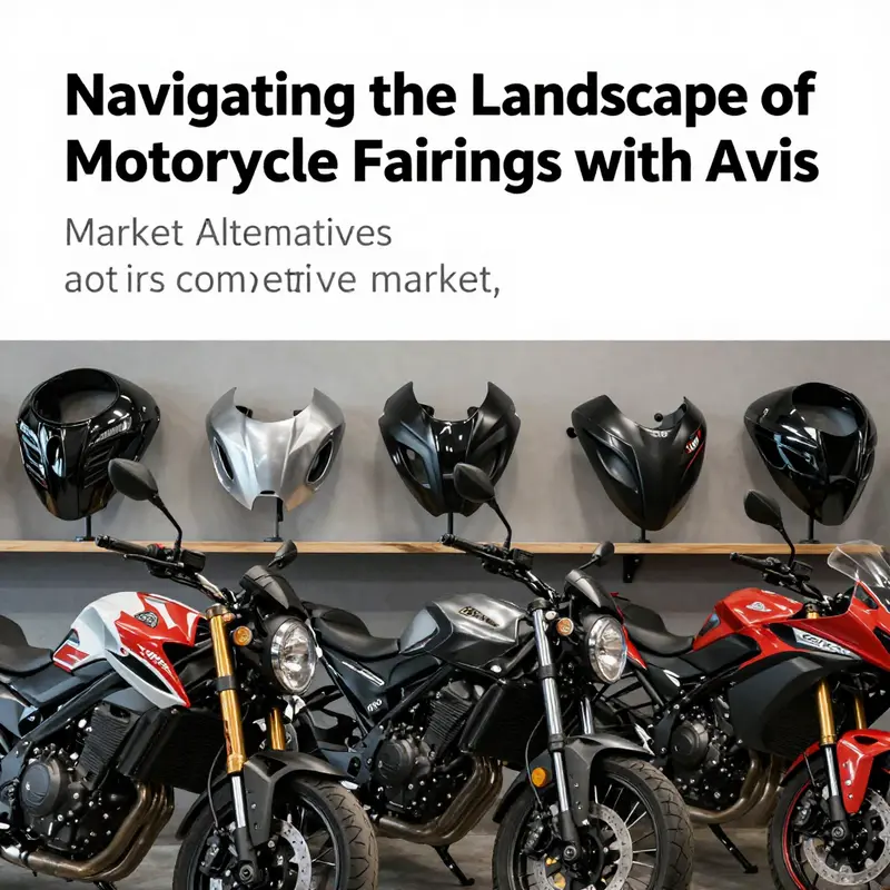 Avis’s branding juxtaposed with motorcycles, illustrating the absence of fairing sales.
