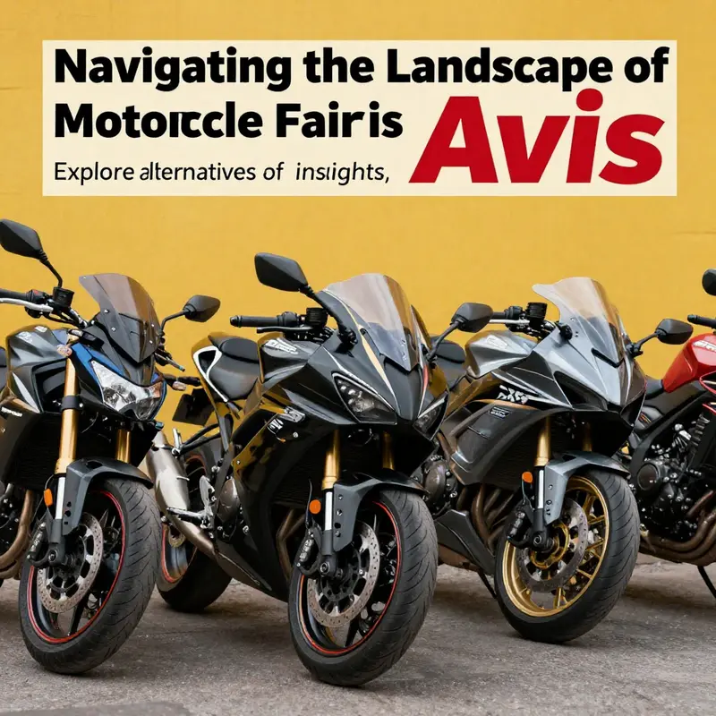 A collage of motorcycles featuring distinct fairings, representing the variety available in the market.