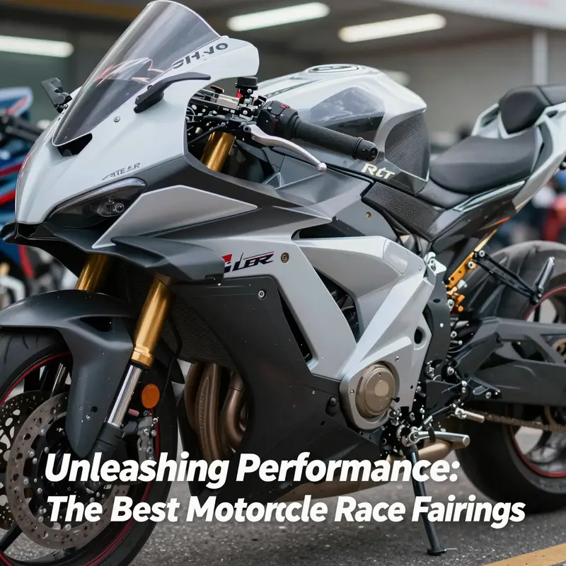 BIKESPLAST race fairings epitomize high-performance design for track bikes.