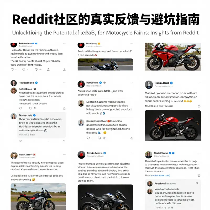 A wide selection of motorcycle fairings ranging from OEM to aftermarket options on display.