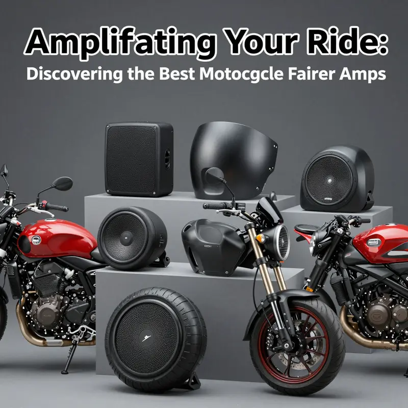 Explore the functionality of motorcycle fairings with integrated audio systems.