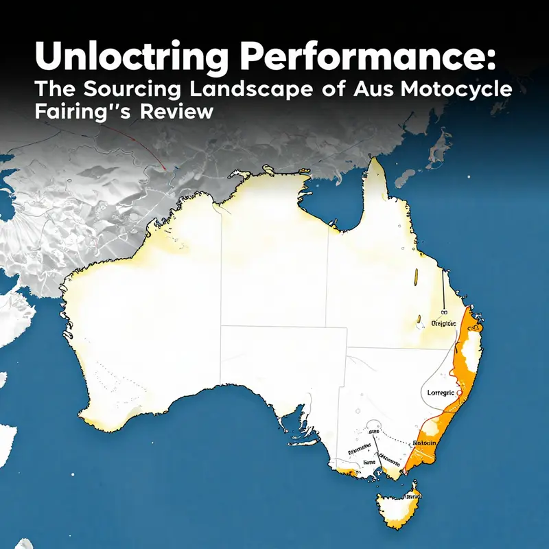 An infographic displaying various types of motorcycle fairings available in Australia.