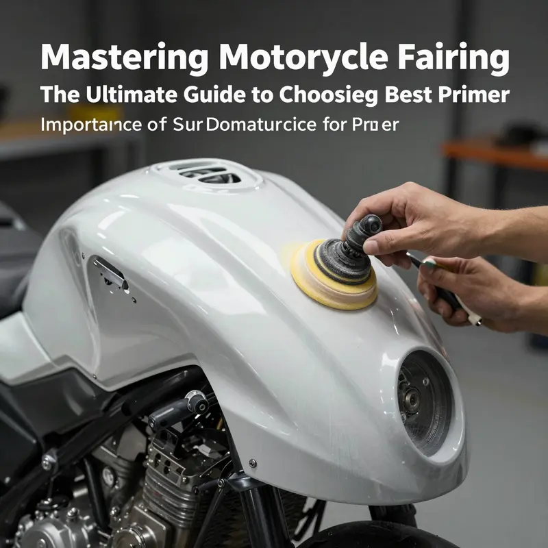 A selection of epoxy and urethane primers recommended for motorcycle fairing applications.