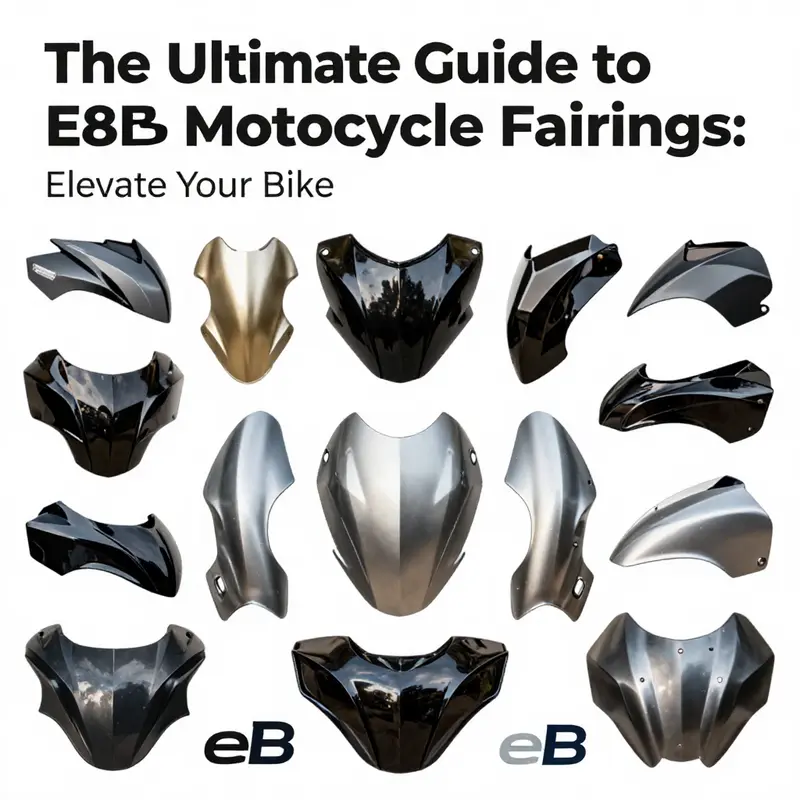 A selection of top motorcycle fairing kits available on eBay showcasing vibrant designs and quality materials.