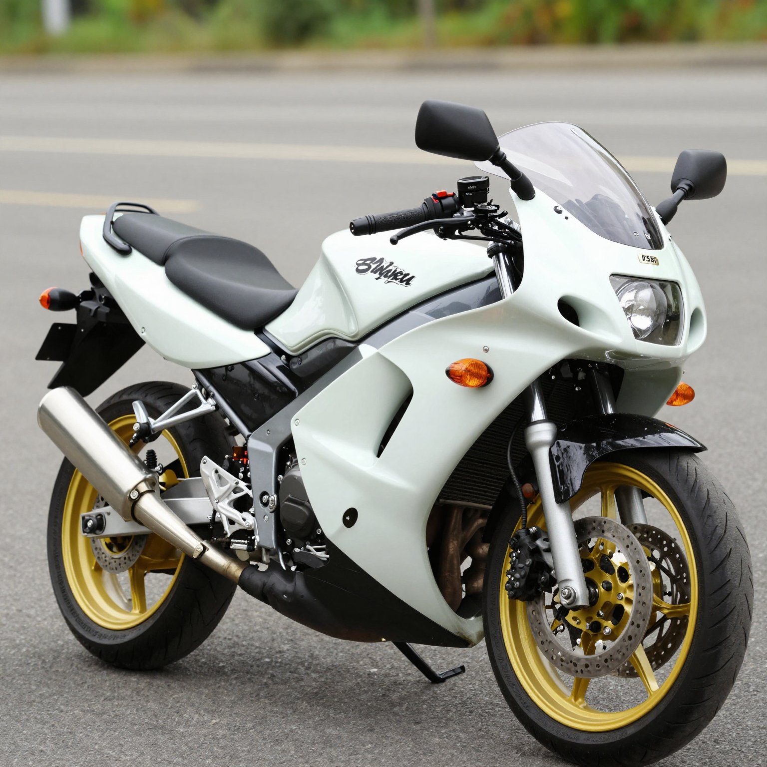 1987 Kawasaki Ninja 750 with fairings