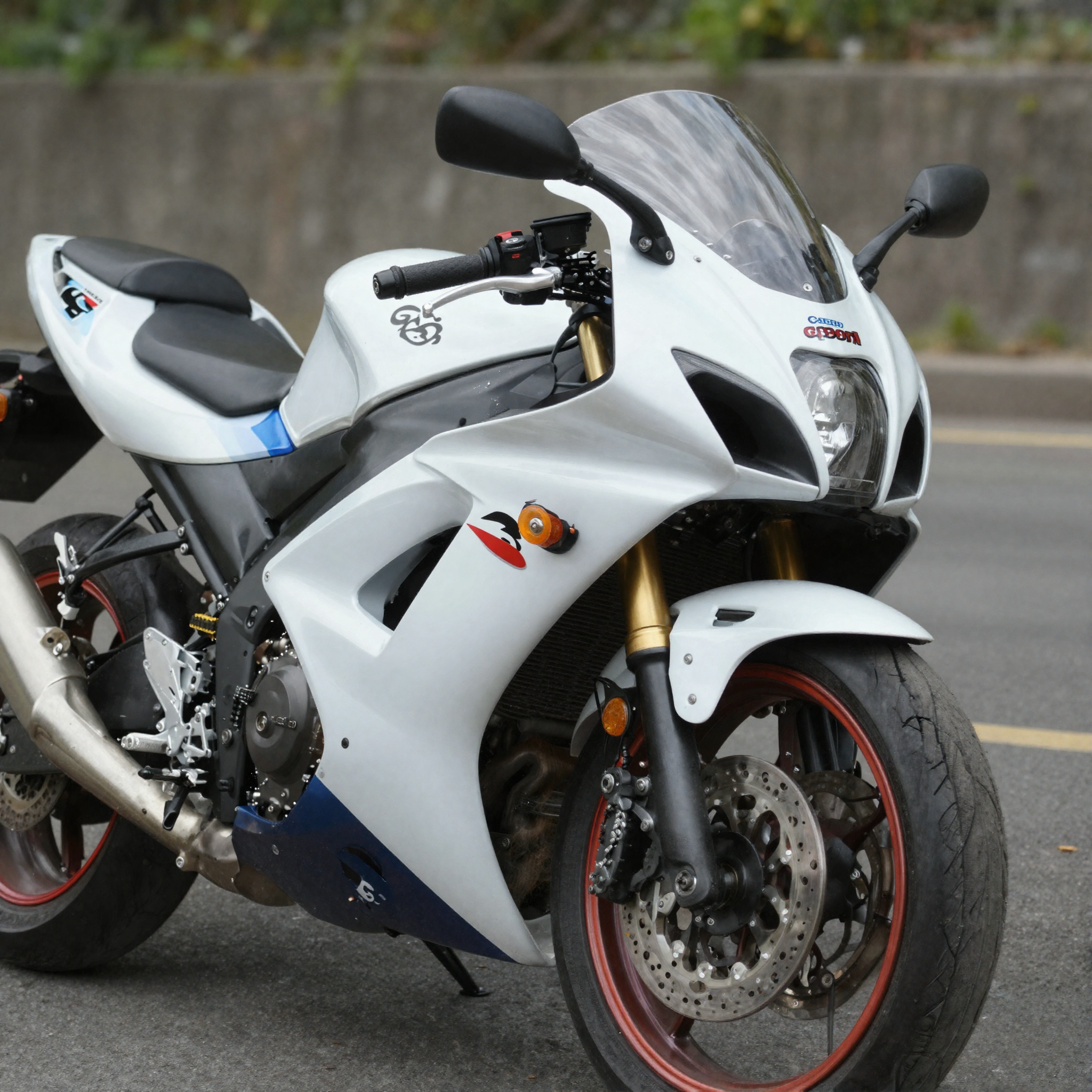 1999 Suzuki GSX-R600 Motorcycle