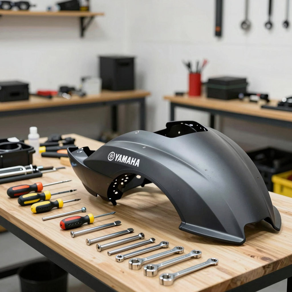 Yamaha V Star 650 Fairings Installation