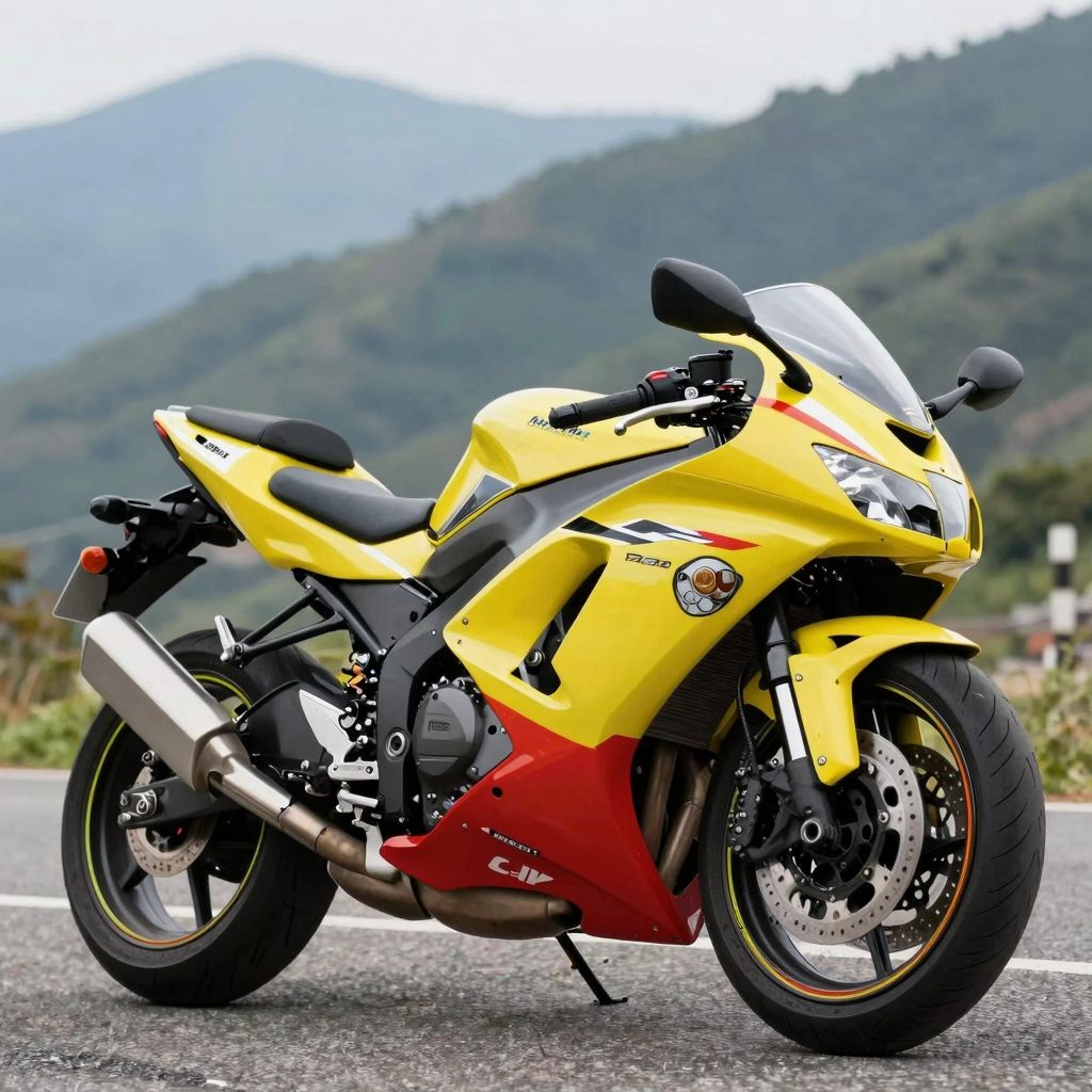 2007 Kawasaki Ninja ZX6R with premium fairings