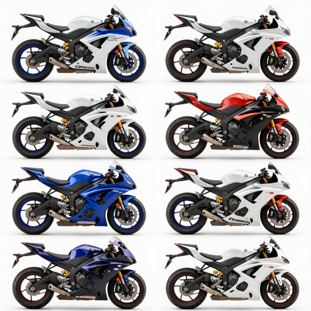 Yamaha R6 Fairing Style 4