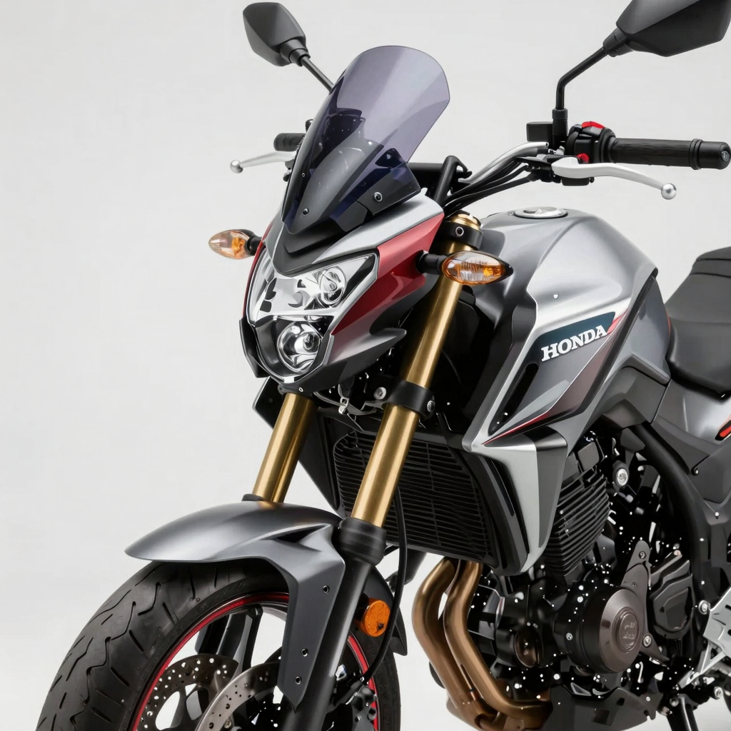 Honda CB300F with Custom Fairings