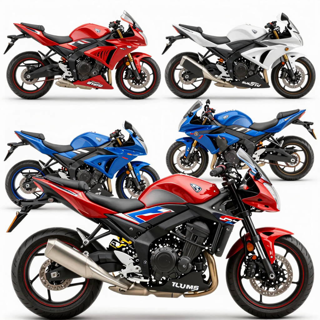 Custom Fairings for Suzuki SV650