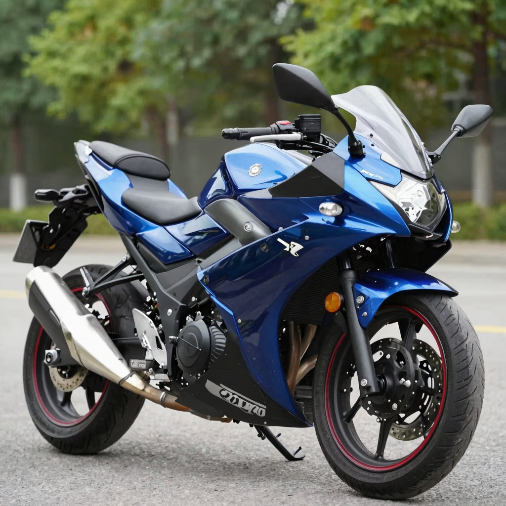 2017 Suzuki SV650 with race fairings
