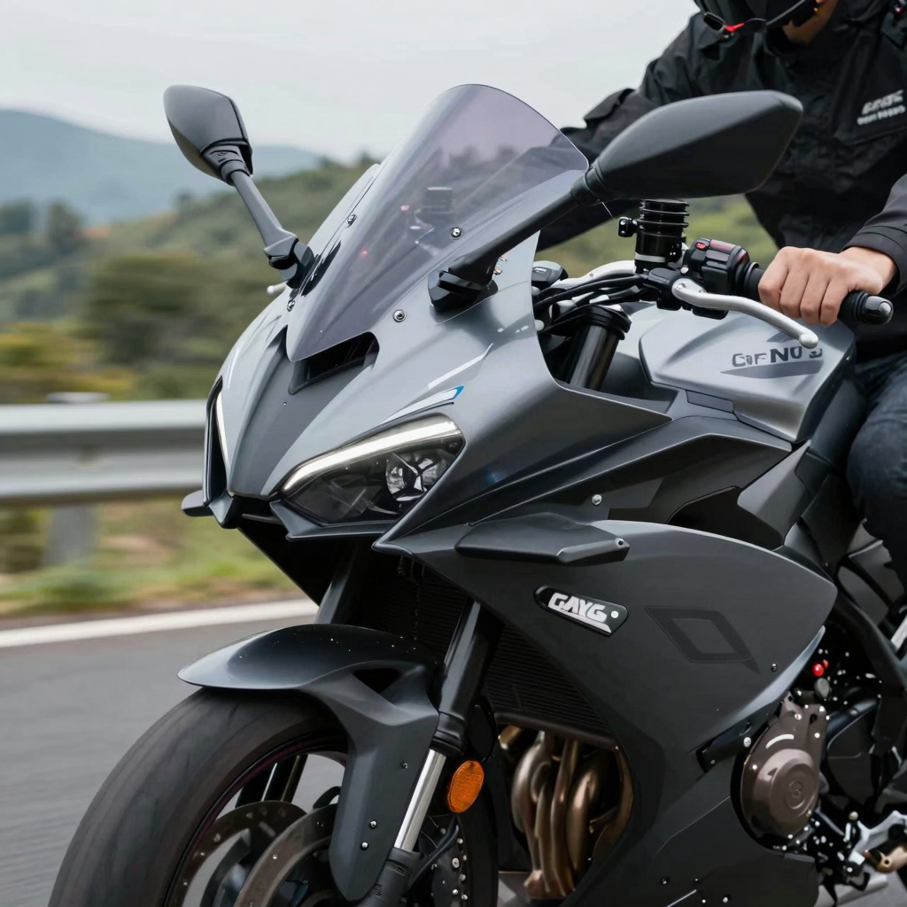 Custom Wind Fairing for Motorcycles