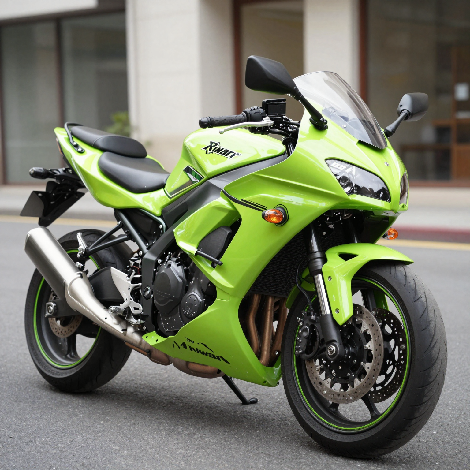 Kawasaki EX 500 09 with Fairing Kit