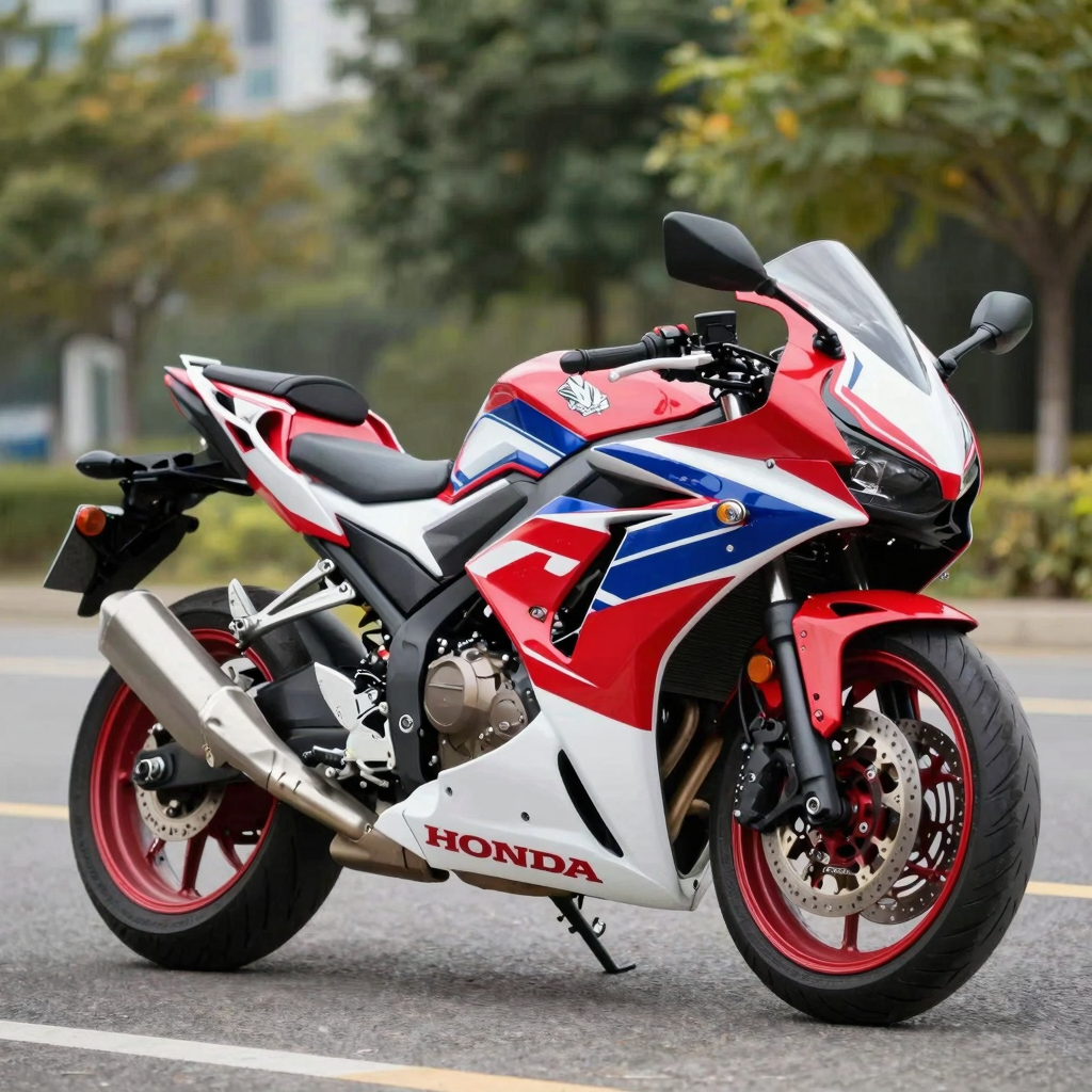 Honda CBR400RR NC29 Motorcycle with Stylish Fairing