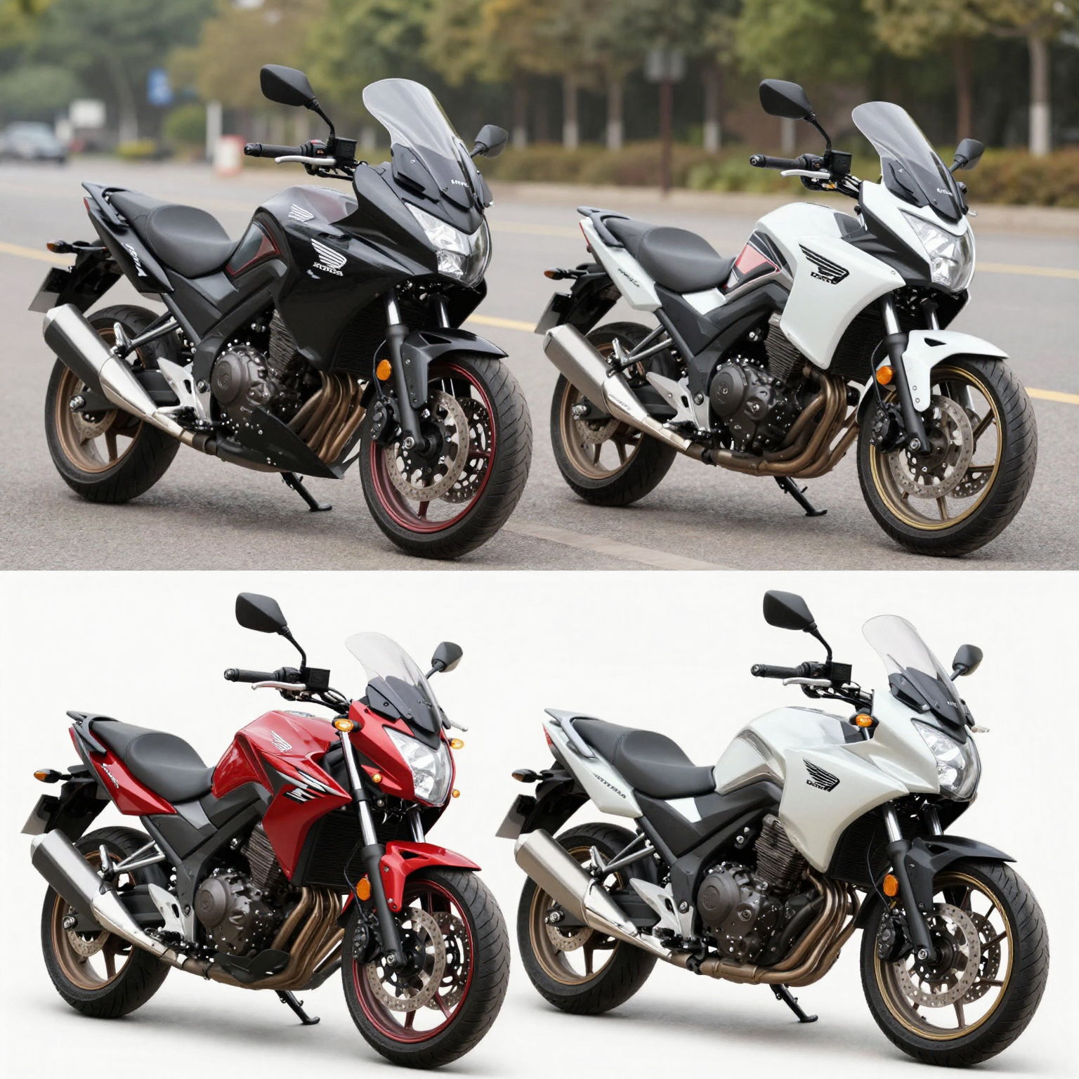 Honda NT650V Deauville With Fairing Lowers