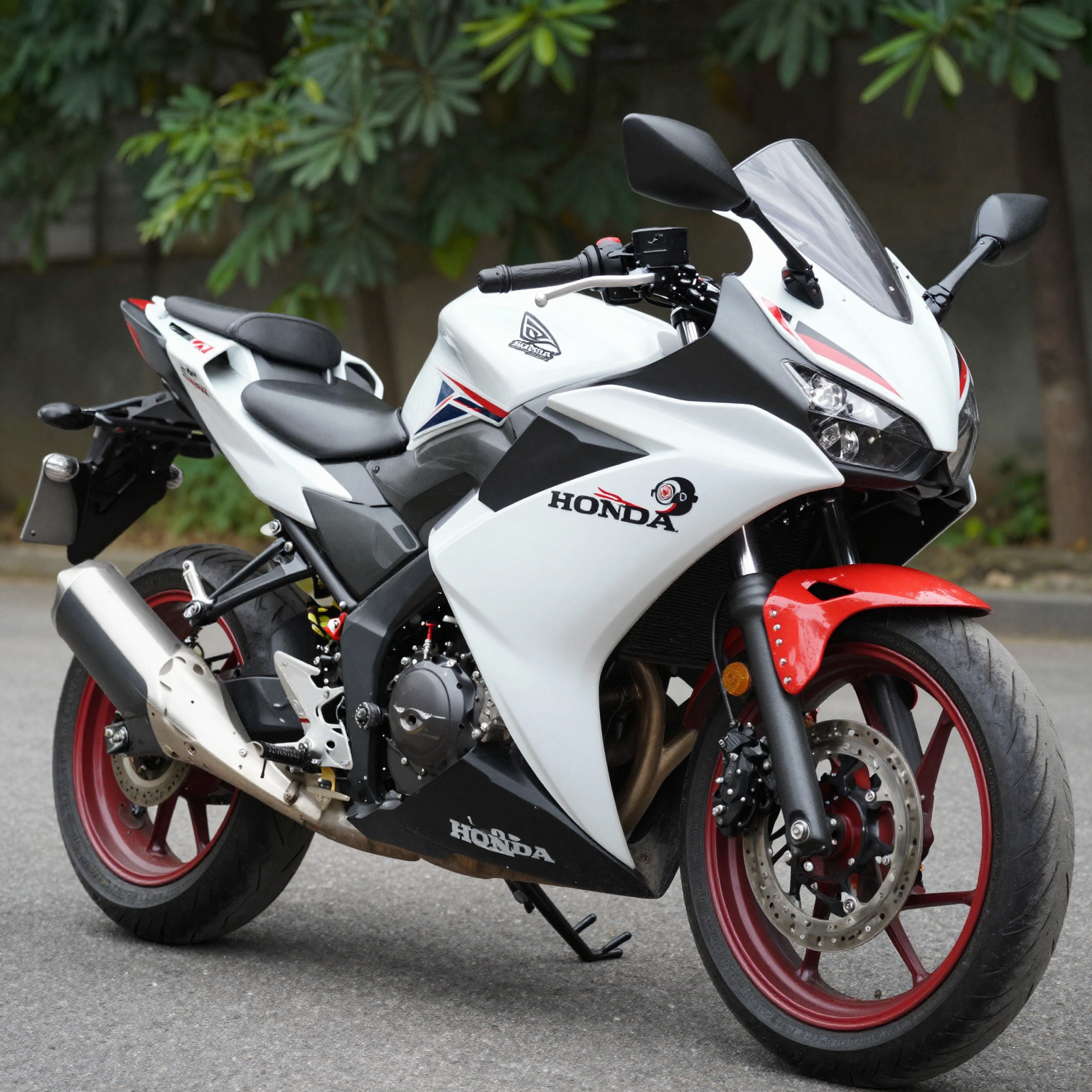 Honda RS 125 with Customized Fairings