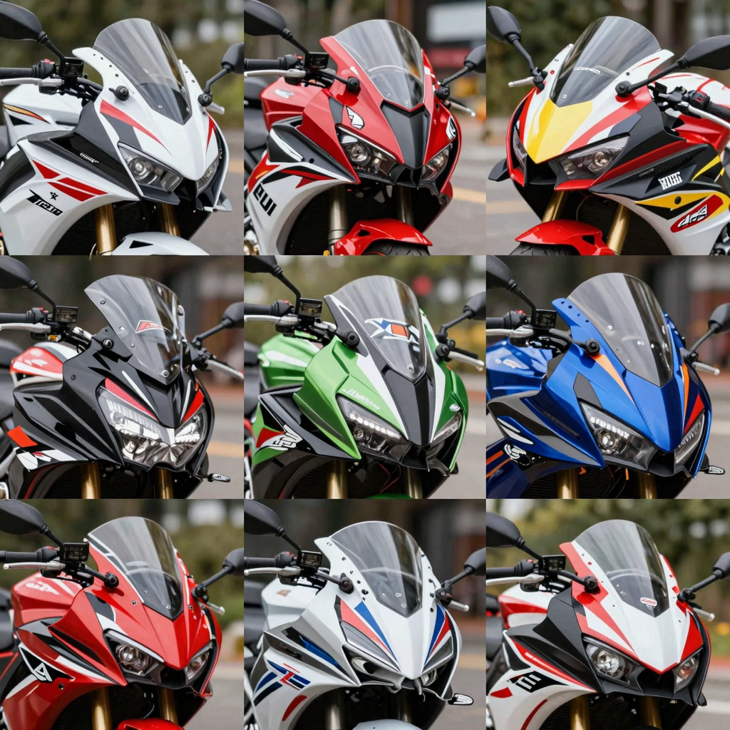 Variety of Motorcycle Fairings