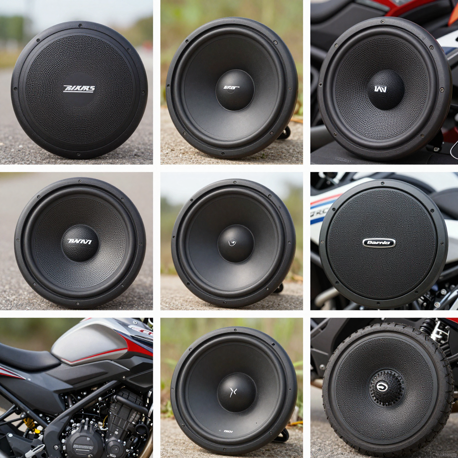 Motorcycle Fairing Speakers