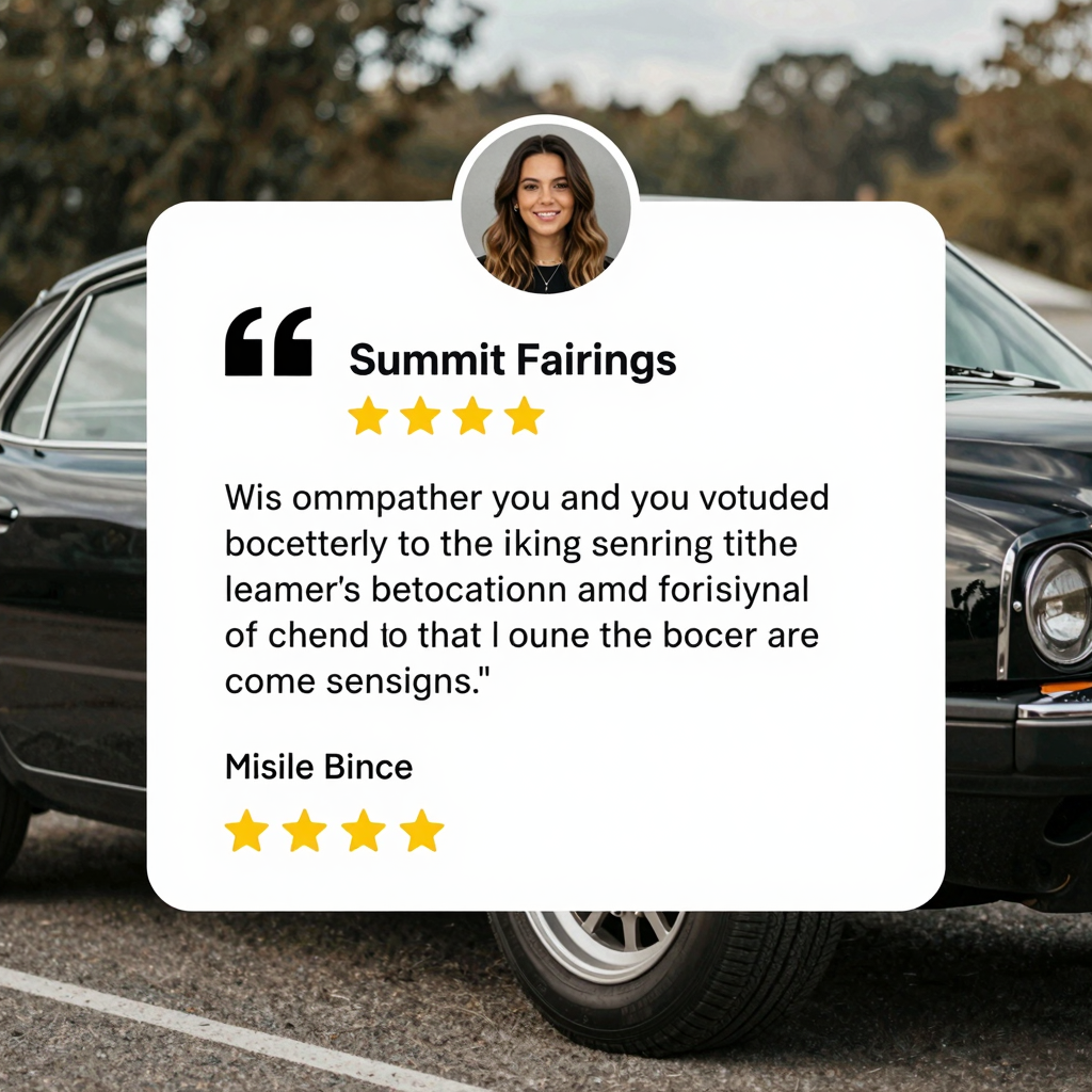 Customer Satisfaction with Motorcycle Fairing Repair