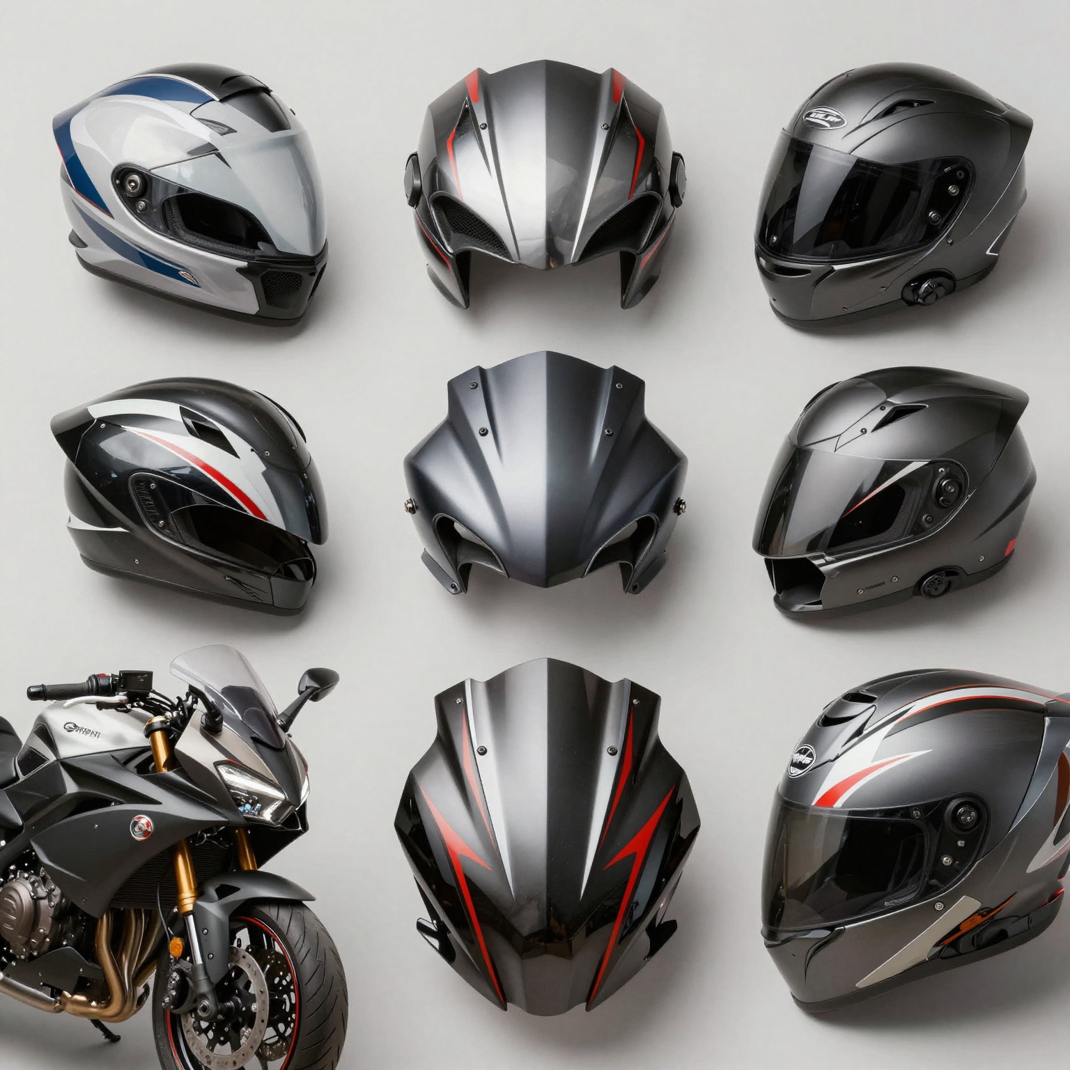 Various Motorcycle Fairings