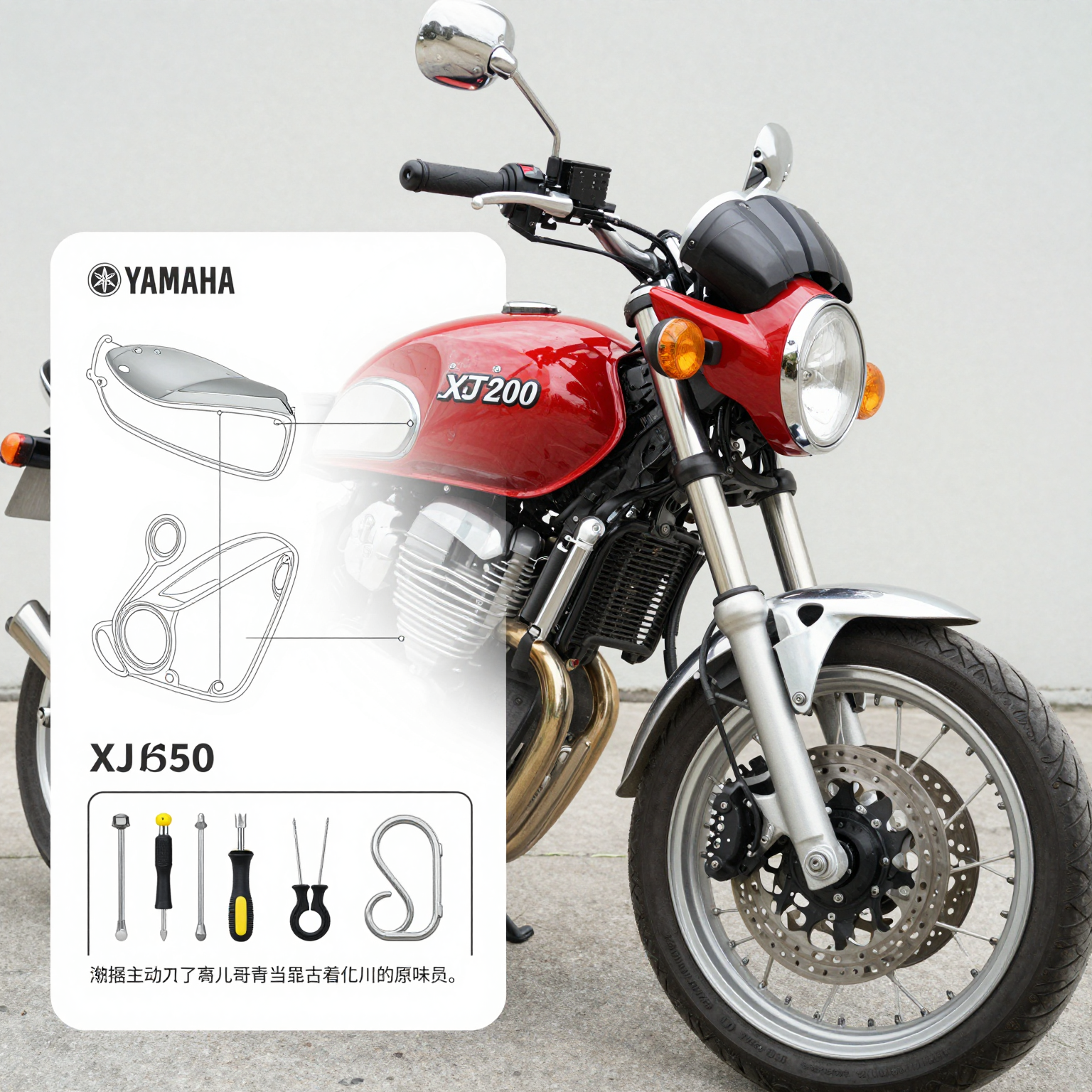 Yamaha XJ 600 Fairing Installation Guide