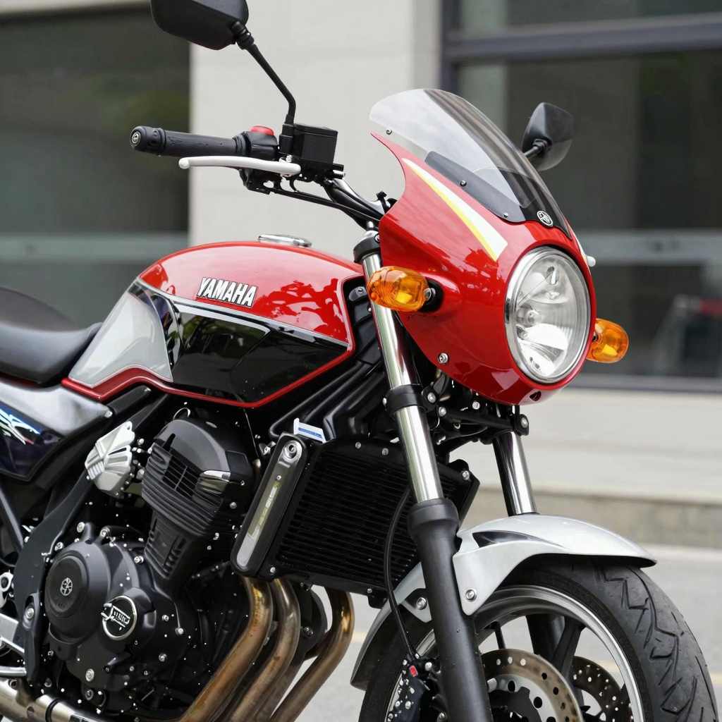 Yamaha XJ 600 with Front Fairings