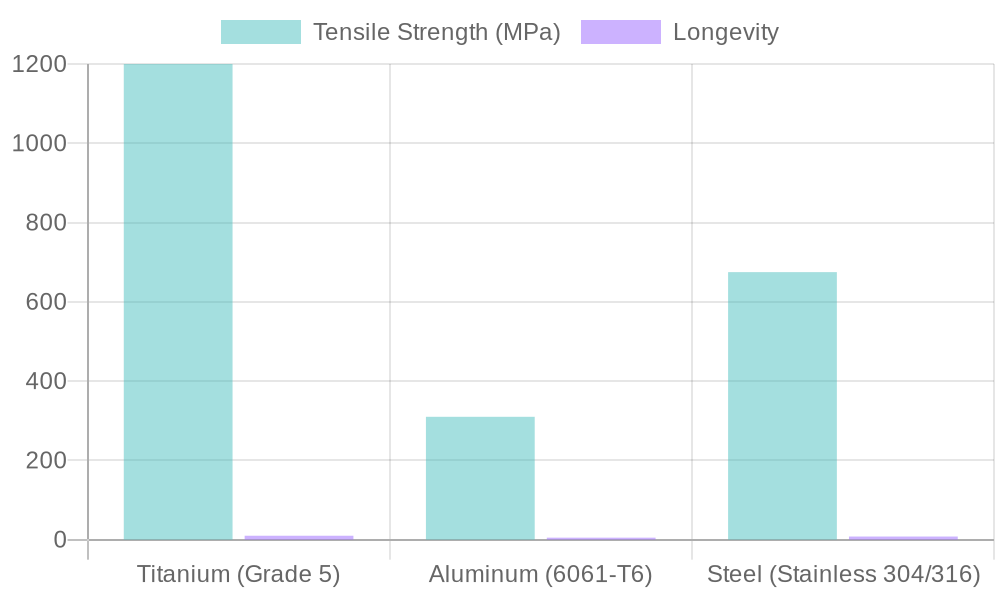 Durability Comparison of Different Screw Materials