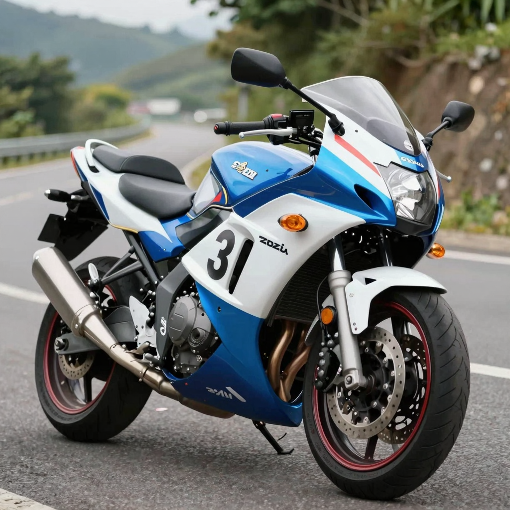 Suzuki SV1000 with Custom Fairings