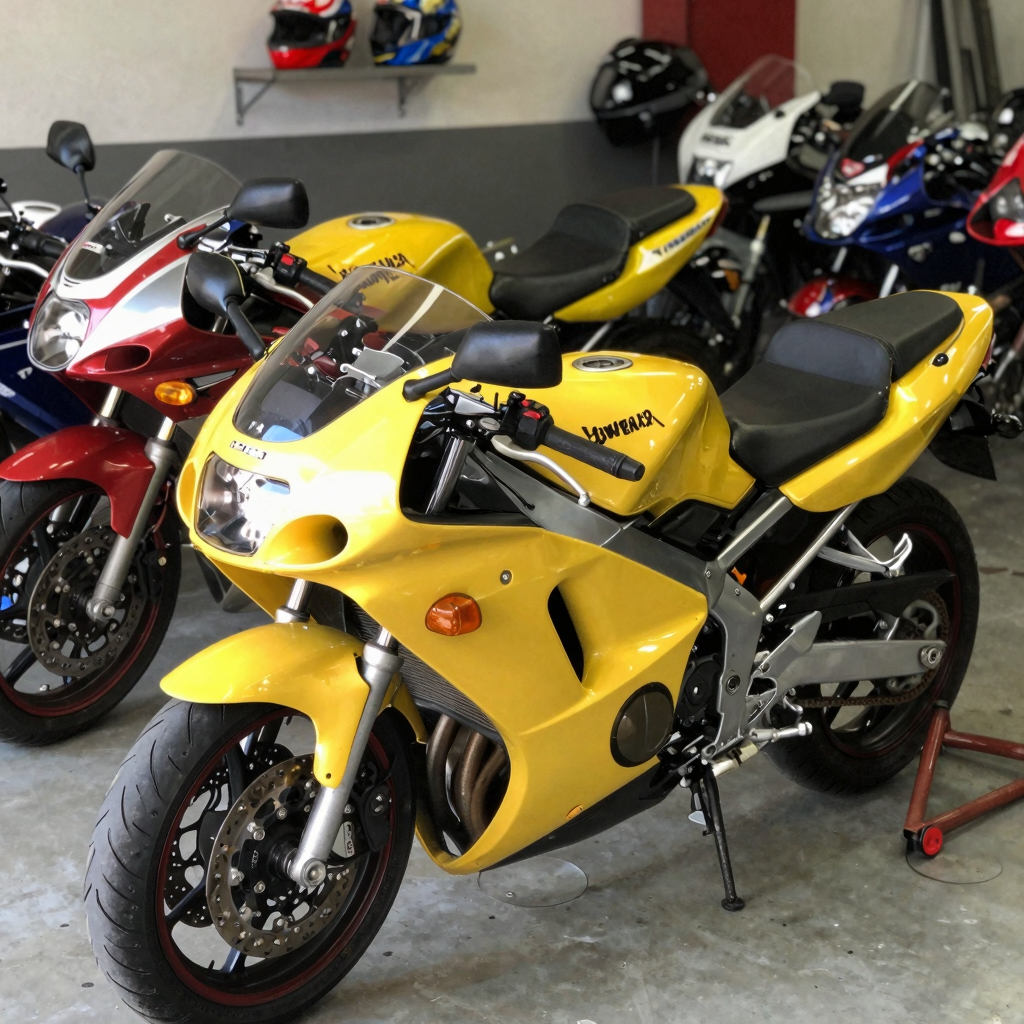 Various styles of fairings for 1986 Kawasaki Ninja 600