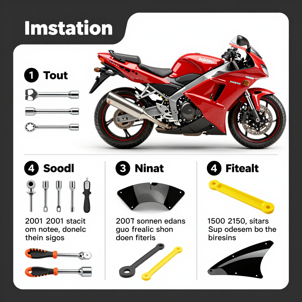 2000 Kawasaki Ninja 750 Fairings Installation Process