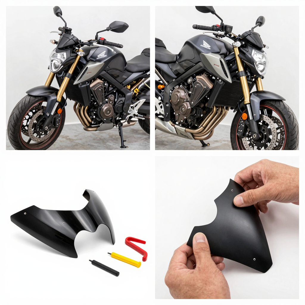 Installation tips for 2004 Honda CB600F fairings