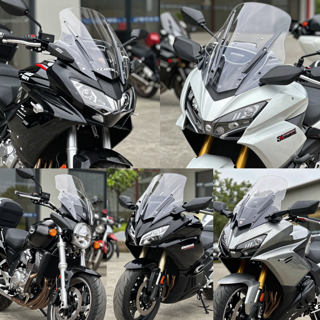 Comparison of four top aftermarket fairing options for the Yamaha V Star 1100, including Memphis Shades, National Cycle, Longhorn Fairings, and Summit Fairings.