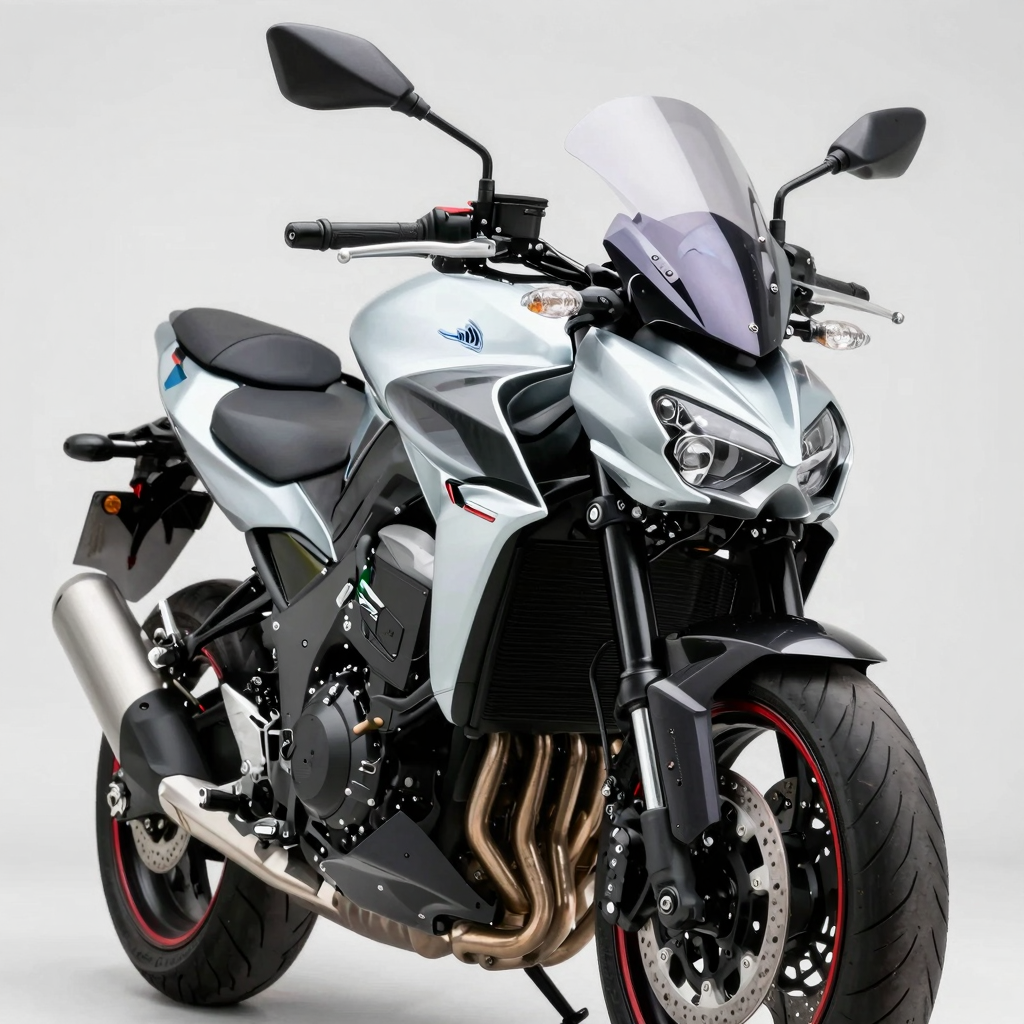2006 Kawasaki Z1000 with premium fairing kit installed
