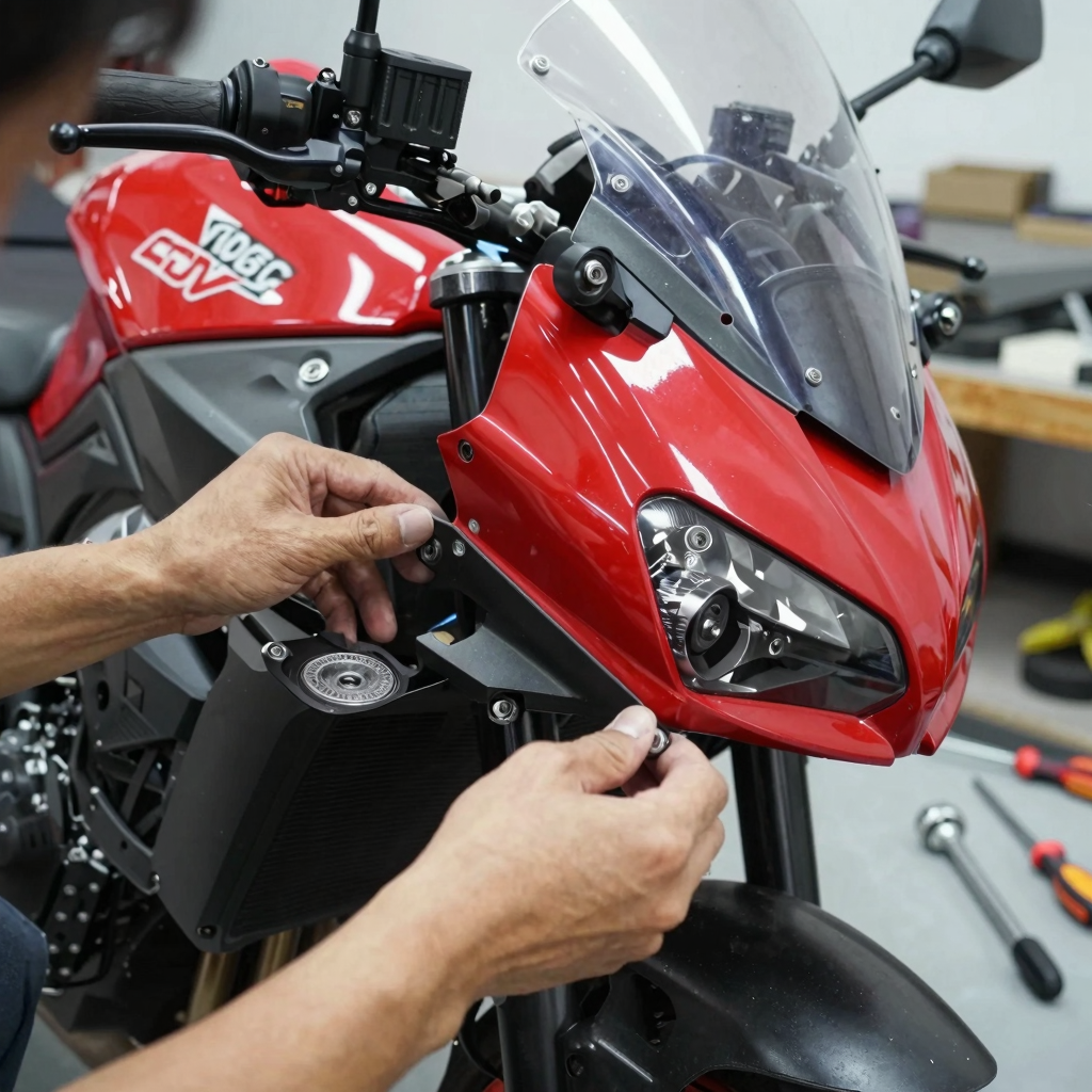 2006 Kawasaki Z1000 Fairing Installation