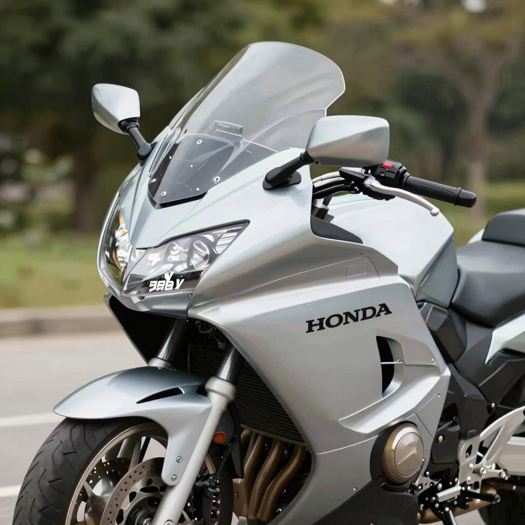 2007 Honda VTX 1300 with stereo fairing