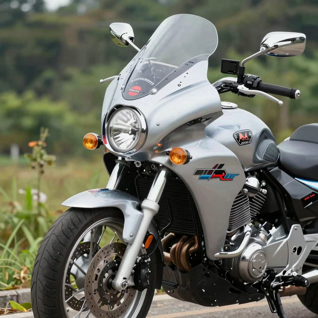 2010 Honda Fury motorcycle with custom front fairing