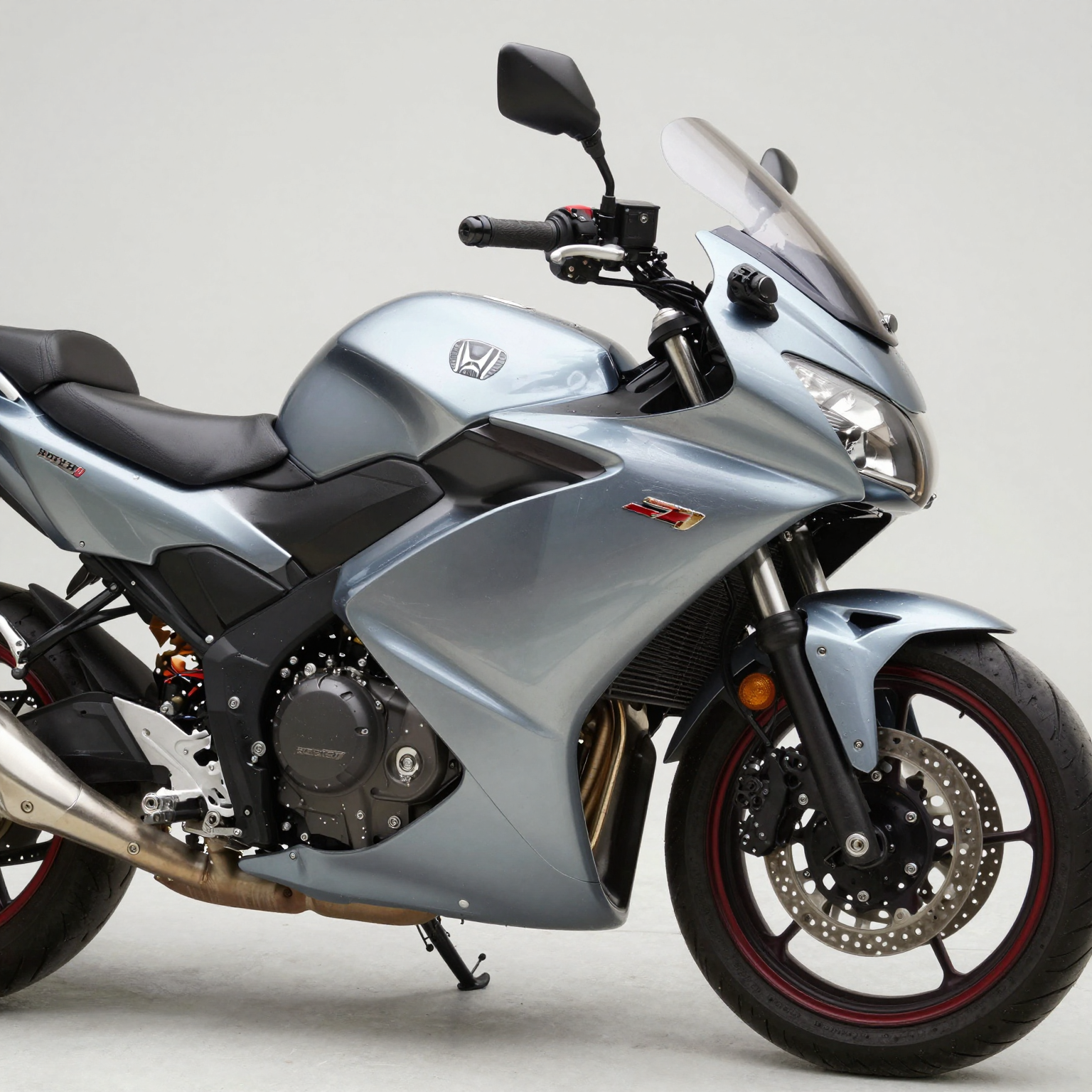 2010 Honda Sabre motorcycle with custom front fairing