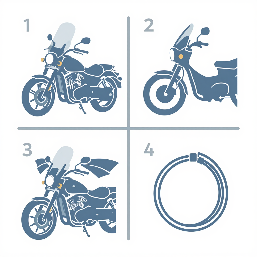 Batwing Fairing Installation Overview - 4 Sequential Stages on Yamaha V Star 1100