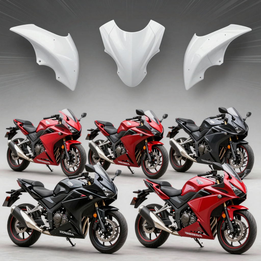 Different Types of Fairings on Honda Motorcycles