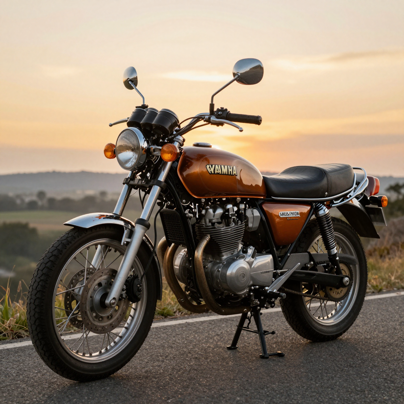 1981 Yamaha XS1100 with classic fairing
