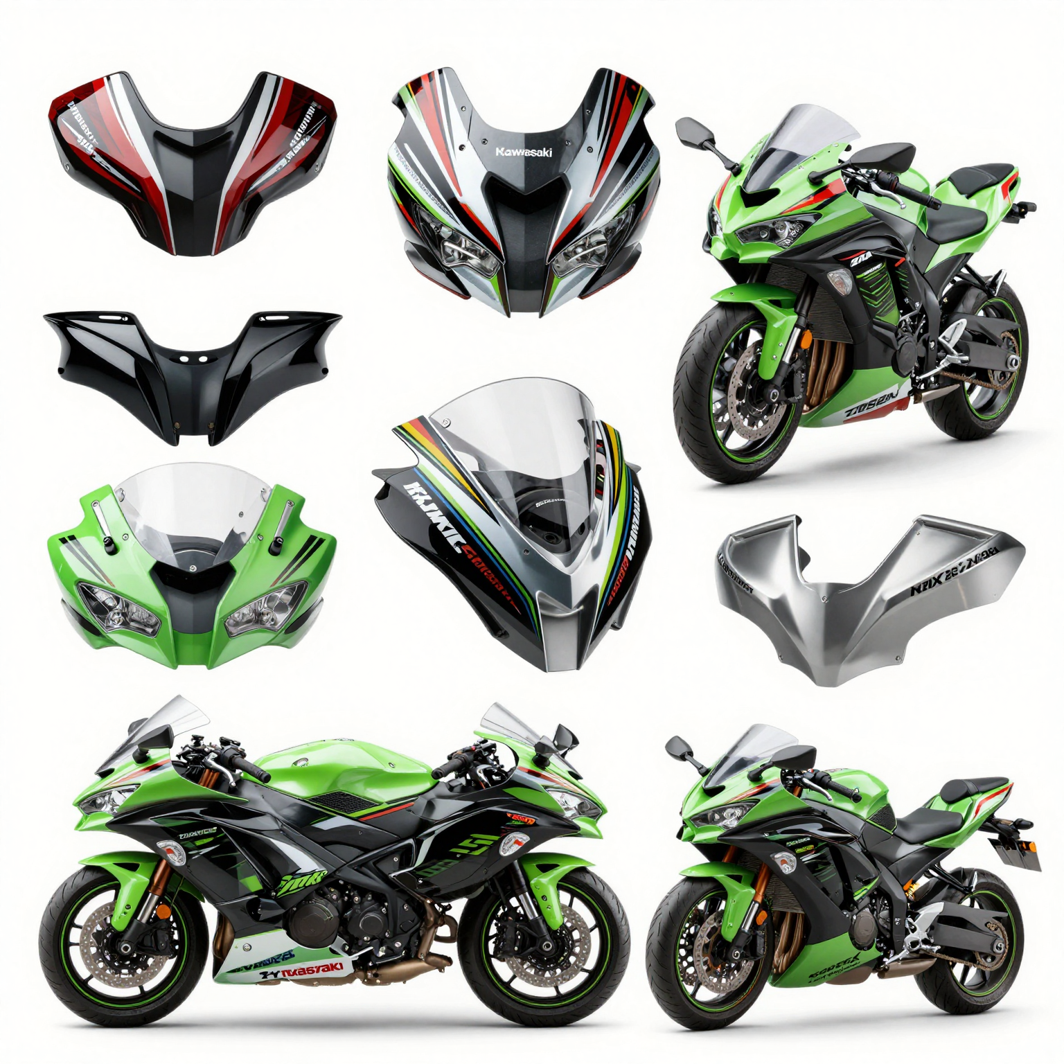 Kawasaki ZX7R Fairings 3