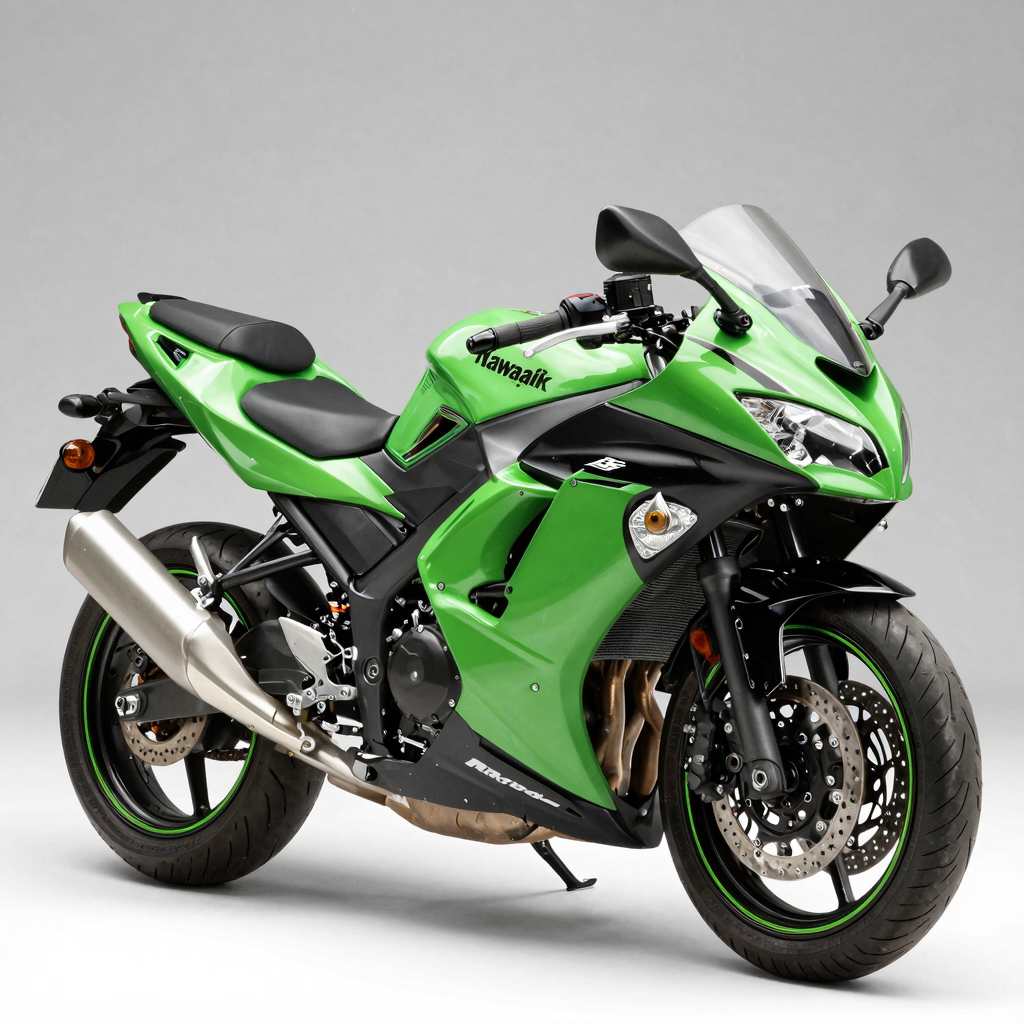 2009 Kawasaki Ninja 250R with OEM Fairings 1