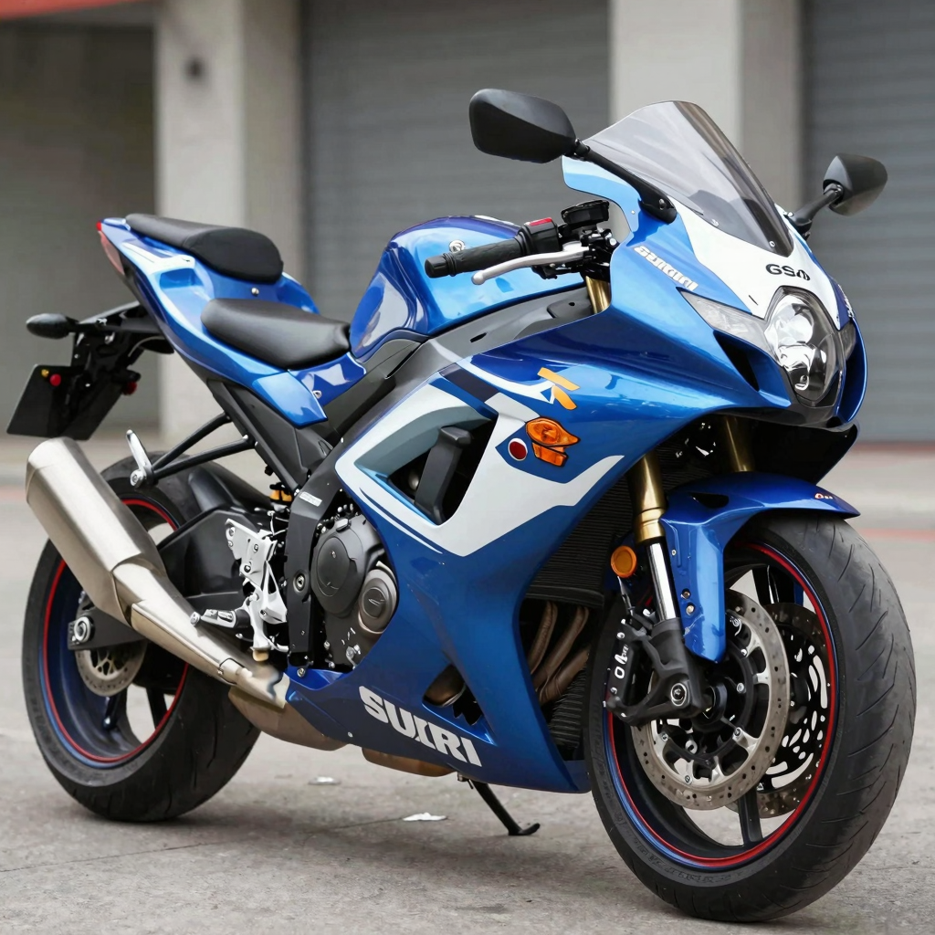 Suzuki GSXR with OEM Fairings