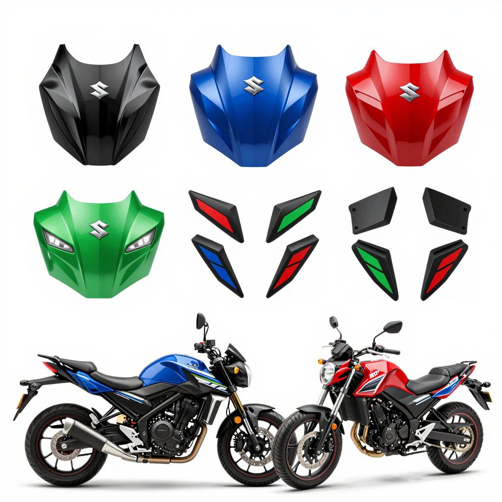 Customization options for Suzuki Intruder full fairings
