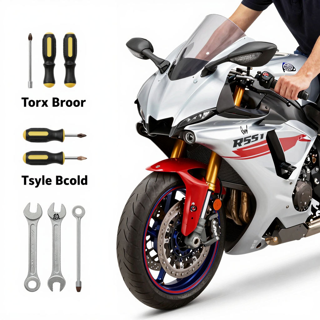 Installing Front Fairing on Yamaha R1