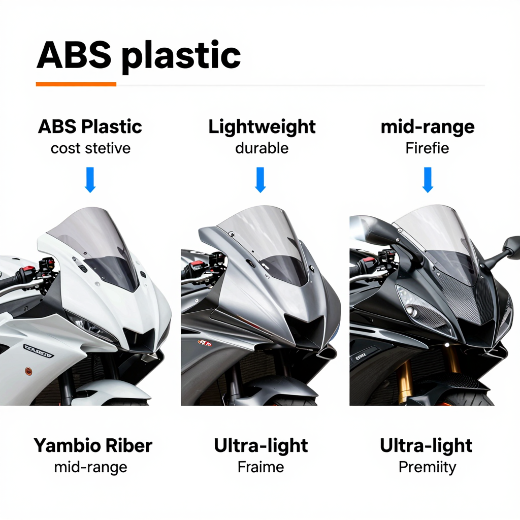 Fairing Material Comparison Infographic