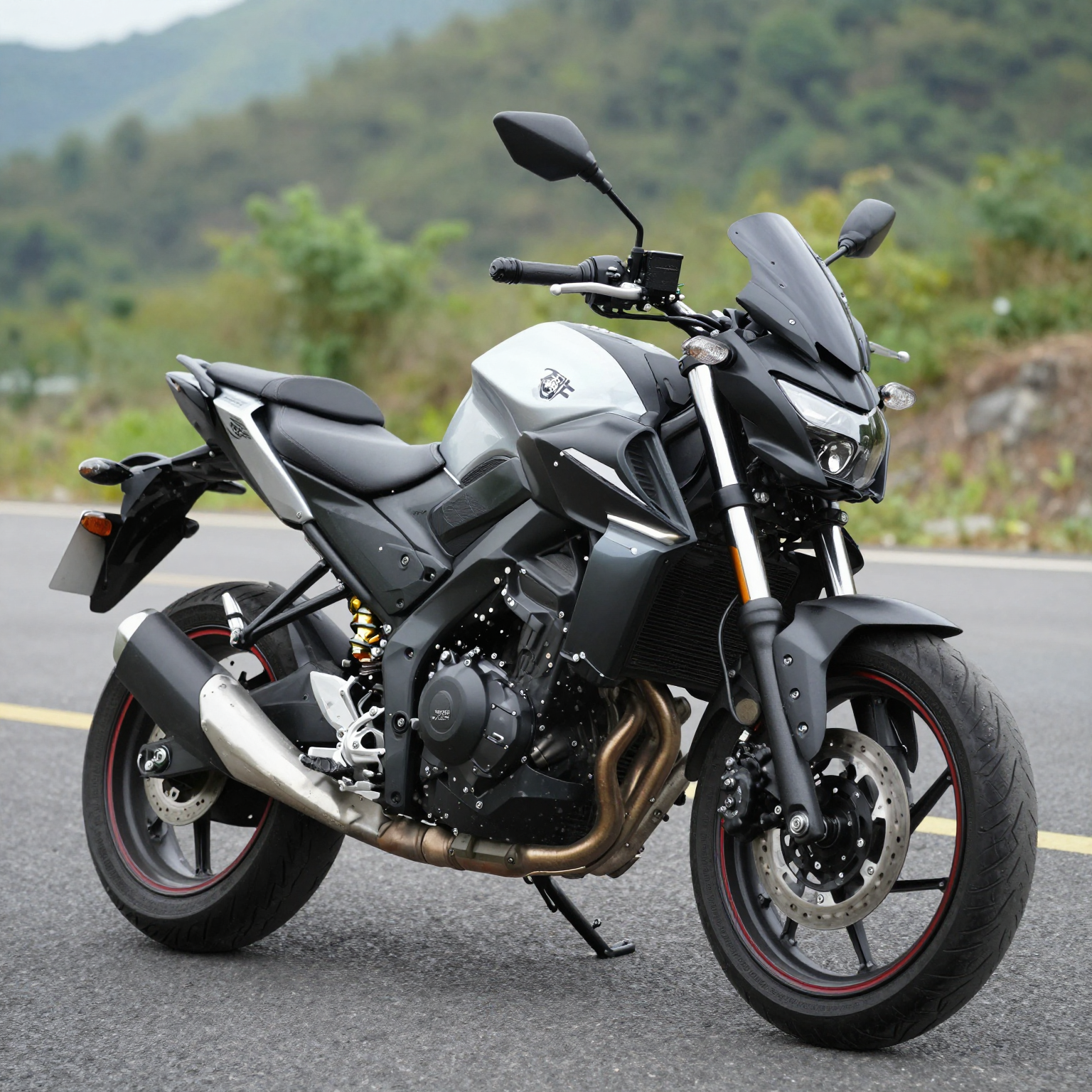 Yamaha SZ16 with Modified Fairings