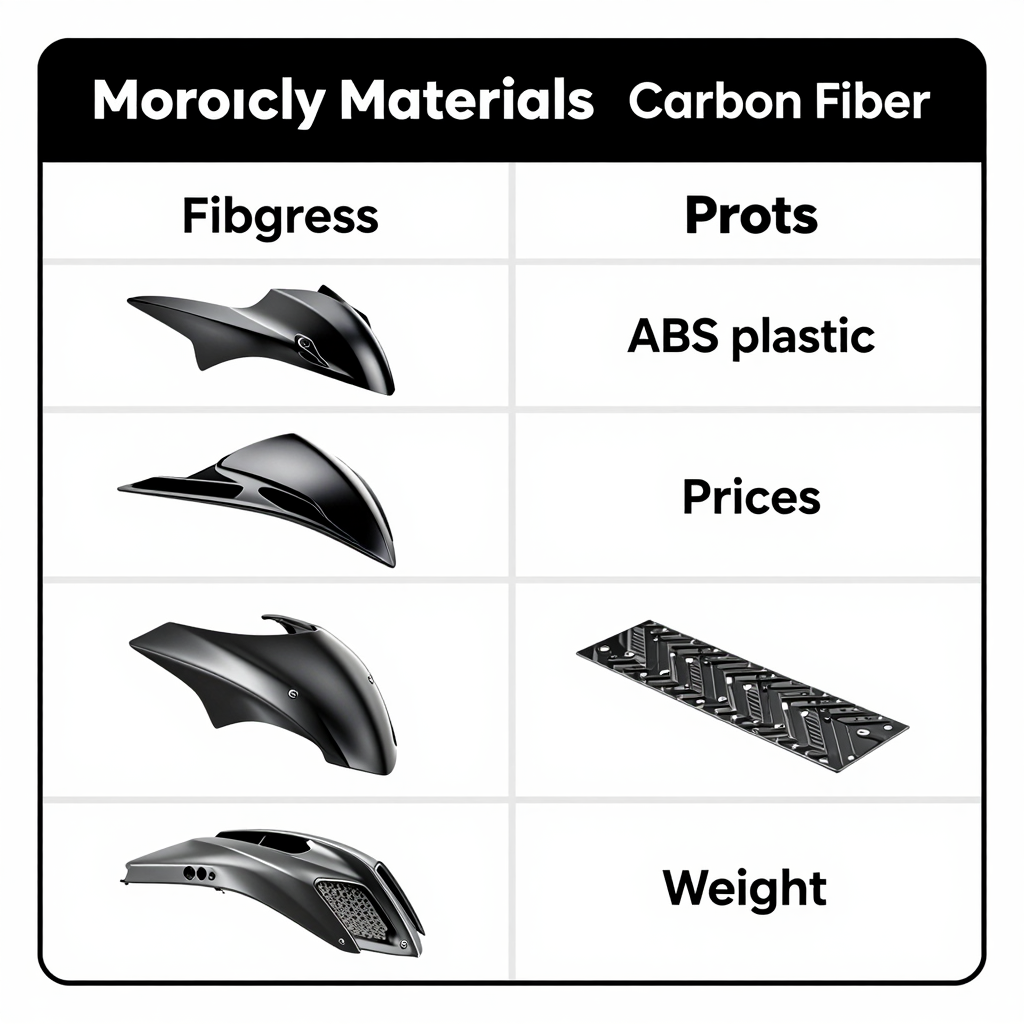 Comparing Motorcycle Fairing Materials